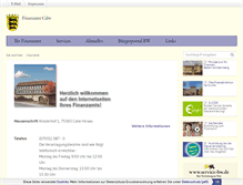 Tablet Screenshot of fa-calw.de
